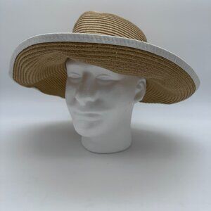 Panama‎ Jack Women's Classic Paper Straw Open Back Floppy Sun Hat, OS, Tea Beige